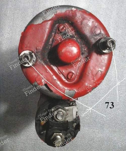 BOSCH starter type 001 208 202, 12V - OPEL Manta (B) - 2