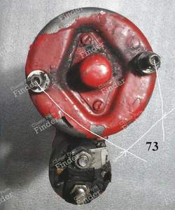 BOSCH starter type 001 208 202, 12V - OPEL Manta (B) - thumb-2