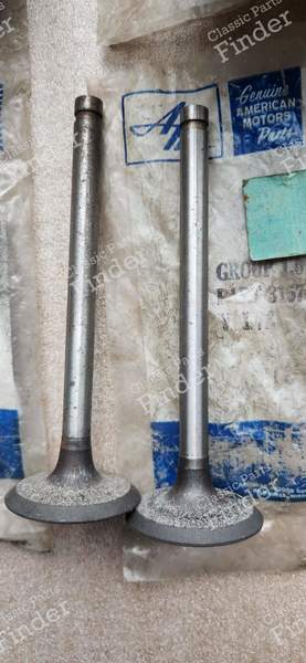 Satz von 2 Ventilen + Ölfilter - RAMBLER-RENAULT Classic - 3157641 / 8990508- 1