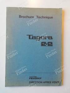 Brochure technique moteur 2.2 - TALBOT Tagora