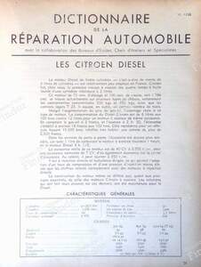 Revue technique SERVICE 1938 - CITROËN Type 23 / U23 - Juin 1938- thumb-1