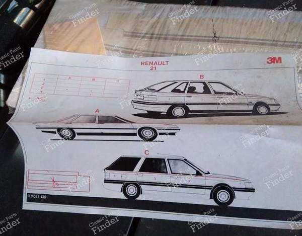 Autocollant R21 Manager - RENAULT 21 (R21) - 770821992 (2)- 0