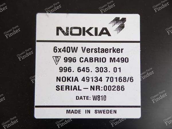 AUDIOVERSTÄRKER M490 - 996 CABRIOLET - PORSCHE 911 (996) - 99664530301- 1