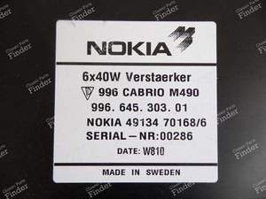 AUDIOVERSTÄRKER M490 - 996 CABRIOLET - PORSCHE 911 (996) - 99664530301- thumb-1