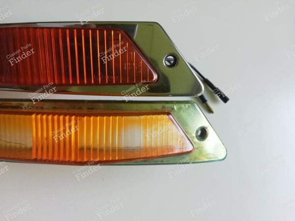 Left front turn signal Stainless steel - CITROËN DS / ID - 421G- 9