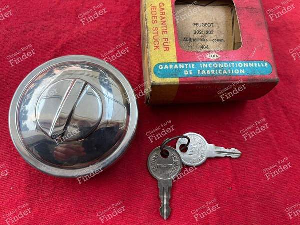 Petrol cap with key for various Peugeots - PEUGEOT 203 - 0