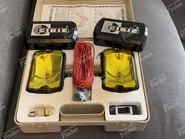 Coffret complet Cibié Iode 35 "Longue portée" - PEUGEOT 205 - SAE 02- 0