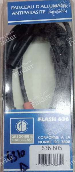 Ignition wire set PEUGEOT 205 II, 309 I/II, 405 I, CITROËN BX - PEUGEOT 405 / Pars / Khazar - 636605- 0