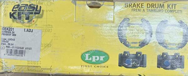 Rear brake kit - PEUGEOT 309 - OEK201- 6