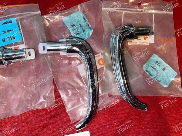 Set of 4 door handles - RENAULT Dauphine / Ondine - 716- 3