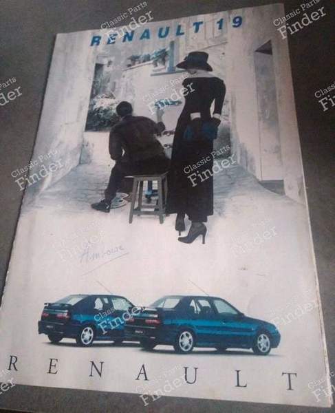 Oldtimer-Werbung R19 Phase 2 - RENAULT 19 (R19) - 0