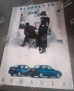 Vintage advertising R19 Phase 2 for RENAULT 19 (R19)