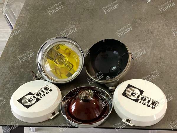 Oscars Cibié Top Iodine Long Range "SPOT" , R8 Gordini, Alpine A110... - SIMCA 900 / Simc'4 / 1000 / 1005 / 1006 / 1118 /Abarth 1150 - E2. 92- 1