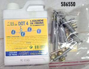 M G A K586550 Rear brake kit Audi 80 1,6 GLE, quattro 1,8S E, 90 2,0, 100 1,6 L5, VW Passat, Santana - AUDI 80/90 (B3/B4) - 586550- thumb-4