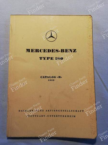 Spare parts catalog - MERCEDES BENZ 180 / 190 (W120 / W121) (Kleiner Ponton) - 8000-9.55KS- 0