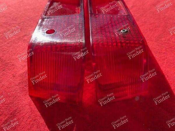 Zwei originale rote SEIMA-Rückseiten-Cabochons - CITROËN SM - 3