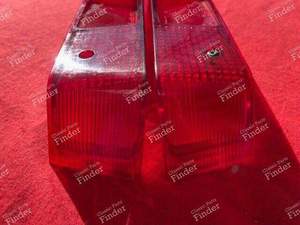 Zwei originale rote SEIMA-Rückseiten-Cabochons - CITROËN SM - thumb-3