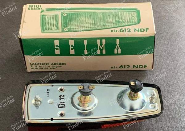 Feu arrière droit non-Chromé - RENAULT 8 / 10 (R8 / R10) - 612 NDF- 2