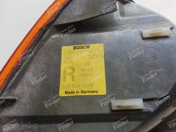 Pair of orange flashing lights - MERCEDES BENZ SL (R129) - 1305231911 (D) / 1305231910 (G)- 7