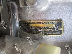 Overdrive gearbox - TRIUMPH TR4 / TR5 / TR250 - thumb-2