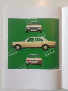 Brochure commerciale versions 6 cylindres - MERCEDES BENZ S (W116) - 1478/0001/1972- thumb-8