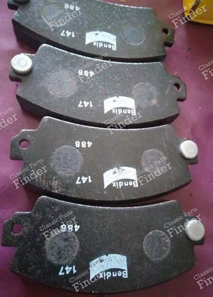 Jeu de plaquette de frein pour Renault - RENAULT 12 / Virage (R12) - B321191- 1