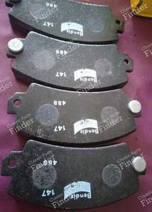 Jeu de plaquette de frein pour Renault - RENAULT 12 / Virage (R12) - B321191- thumb-1