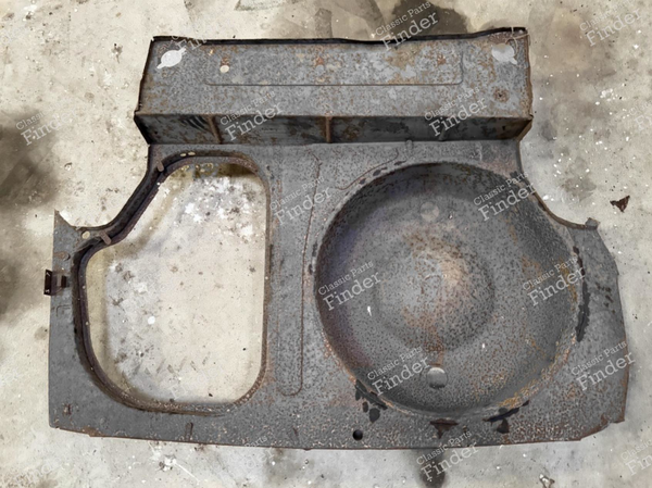 Plancher de coffre, complet, y compris l'empattement - ALFA ROMEO Giulia Sprint GT / GTV / GTC / GTA (105/115 Coupés) 