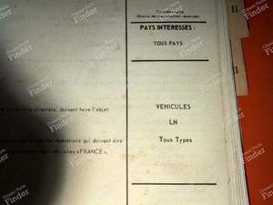 Original technical book on mechanics and electricity - CITROËN LN / LNA - 856.1- thumb-3