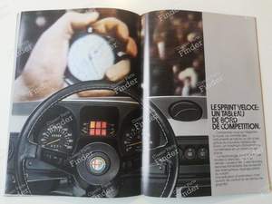 Brochure Alfa Sprint Veloce - ALFA ROMEO Alfasud Sprint - thumb-4