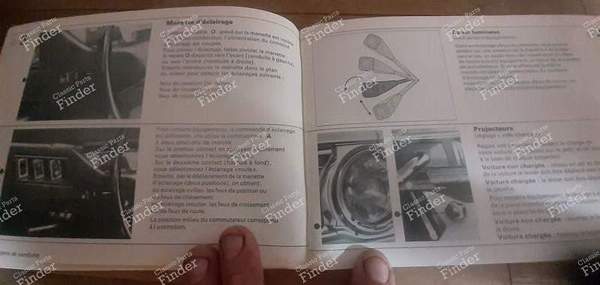 Maintenance and Owner's Manual for R6 Phase 1 - RENAULT 6 (R6) - NE185- 1