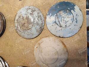 Set of 3 wheel covers - RENAULT 4 CV