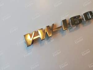 1600 TL trunk emblem - VOLKSWAGEN (VW) 1500 / 1600 (Typ 3) - 311653687A- thumb-1
