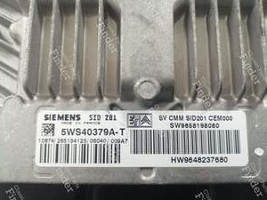 ECU - 2.7 HDI engine - CITROËN C6 - 5WS40379A-T / 9658198080- thumb-4