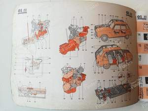 P.R. 932 - Spare parts catalog - RENAULT 6 (R6) - 7701429816- thumb-1