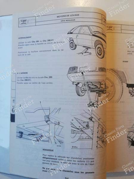 M.R. 219 - Repair manual - RENAULT Fuego - 7701446221- 4