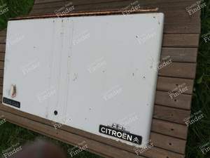 White 2CV6 Club trunk door - CITROËN 2CV - thumb-2