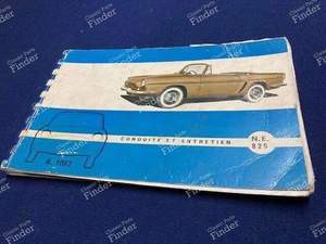 On-board manual for RENAULT Floride / Caravelle