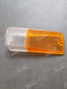 Cabochon de clignotant / veilleuse avant gauche - FIAT 132 / Argenta