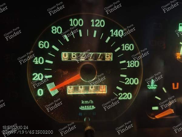 R11 Turbo Tacho-Kombiinstrument, passend zu R9, Fuego, R18, oder Supercinq - RENAULT 5 (Supercinq) / Express / Rapid (R5) - 1