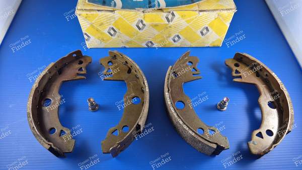 Satz von 4 Bremsbacken für hintere Trommelbremsen - 180X30MM - RENAULT 4 / 3 / F (R4) - 7701201482- 0
