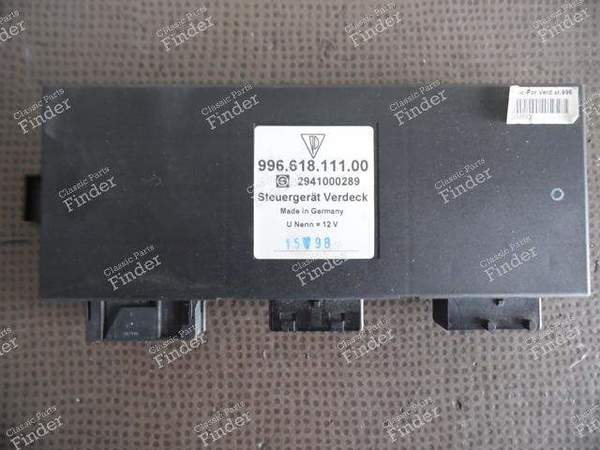 CONTROL DEVICE SAFETY ARM - CABRIOLET version - PORSCHE 911 (996) - 99661811100- 0