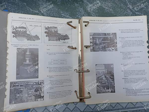 Manuel d'atelier - CITROËN Type H - N°536 (1967)- 2