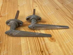 Lot de 2 poignées de porte avec serrure - TALBOT-LAGO T26