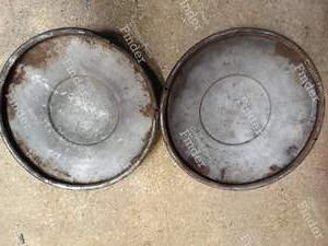 Set of 2 wheel covers - RENAULT 4 CV - thumb-1