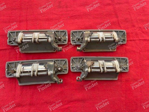 Four stainless steel exterior door handles, 1975 model - CITROËN DS / ID - 5