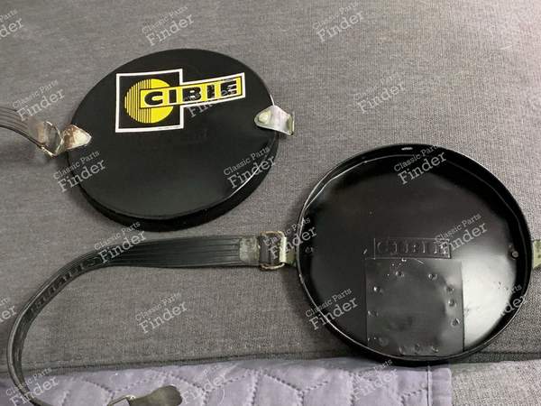 Black metal Cibié covers for 'Oscars'. - ALPINE A110 - 1