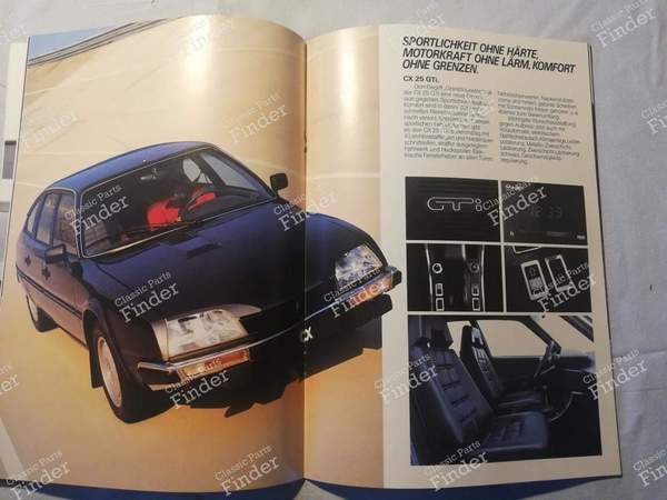 Prospekt Citroën CX - CITROËN CX - 4