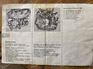 Renault 8 S original owner's manual - RENAULT 8 / 10 (R8 / R10) - 7701428046 ne159- thumb-4