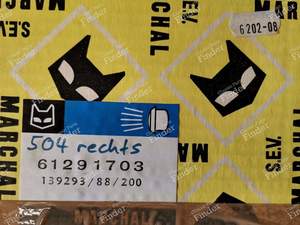 Headlight left - PEUGEOT 504 - 6202.08 / 61291703- thumb-4